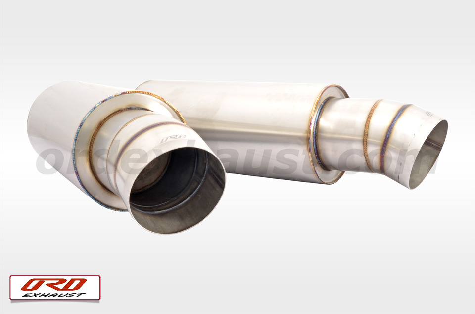 Knalpot, Muffler, True Racing Exhaust - ORD Engineering (Race PROVEN)