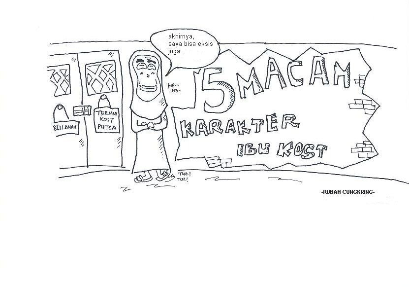 5 Macam Karakter Ibu Kost