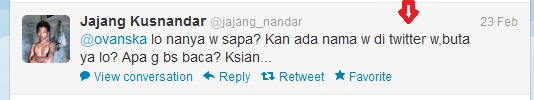 Siapakah orang dibalik akun twitter yang Fenomenal @jajang_nandar ?