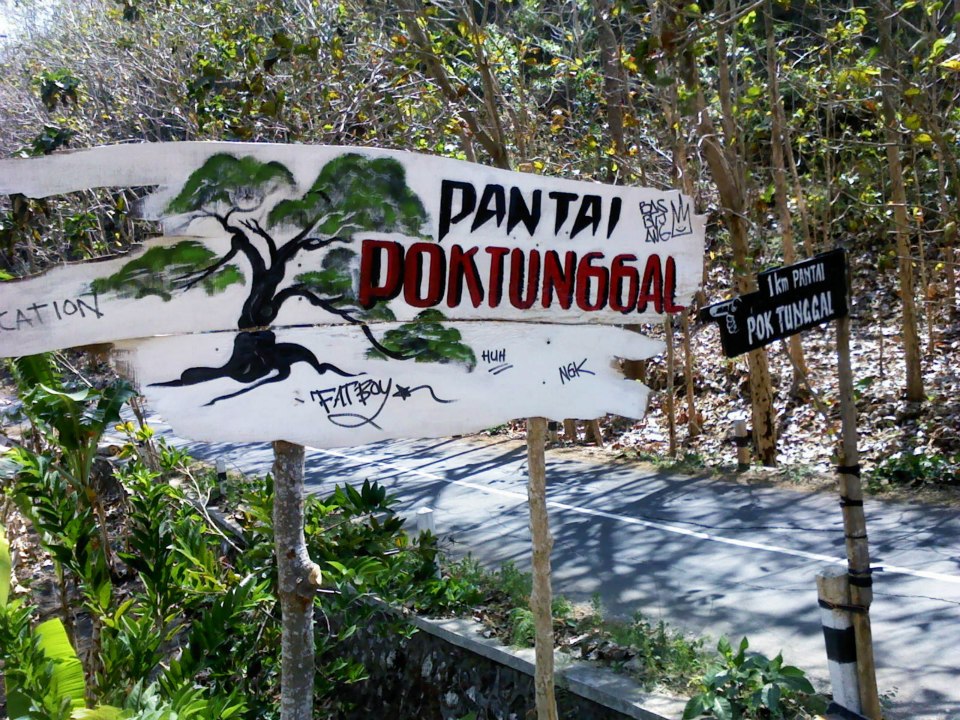 PANTAI POK TUNGGAL Surga Tersembunyi yang Menantang Nyali