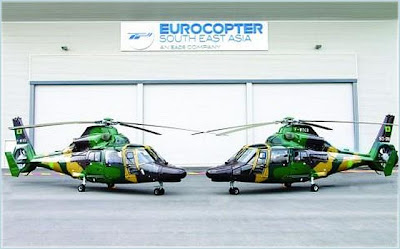Bangladesh Army Membeli Eurocopter AS365 N3+ Dauphin Helicopters