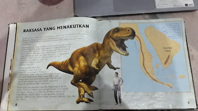 Review Buku Anak : Halo Dino ! Tyranosaurus