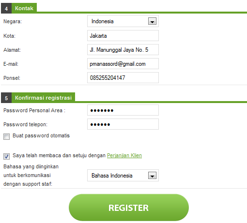 Cara Membuka Akun Trading Forex Broker FBS