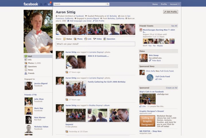 evolusi facebook 2004-2014