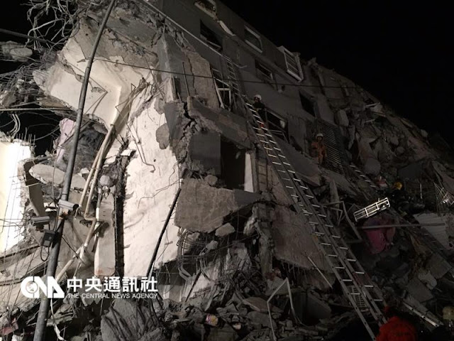 Gempa 6,4 SK mengguncang Kaoshiung dan Tainan Taiwan Berpotensi Tsunami