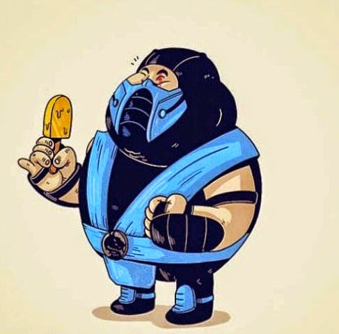 Ketika Karakter Kartun dan Super Hero Kelebihan Berat Badan