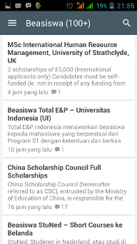 INFO LOMBA, BEASISWA &amp; LOWONGAN KERJA HANYA DI INFO KAMPUS