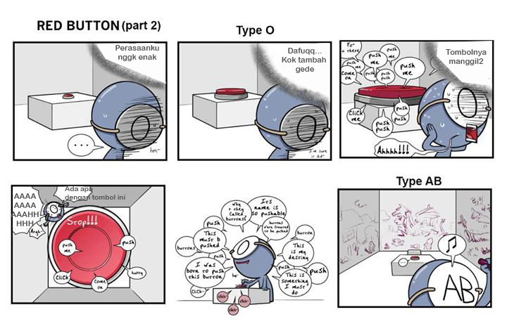 Komik Tentang Golongan darah