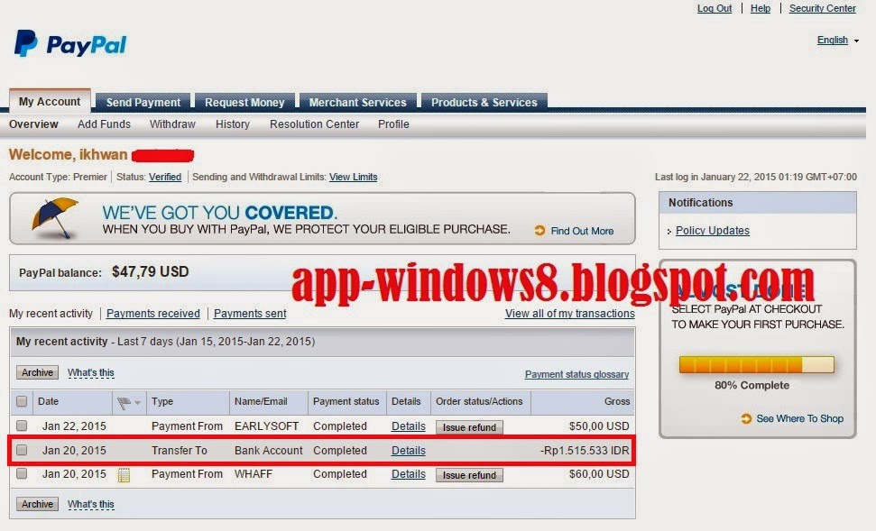Cara Mudah Dapatkan Dollar dari Whaff dengan HP Android 