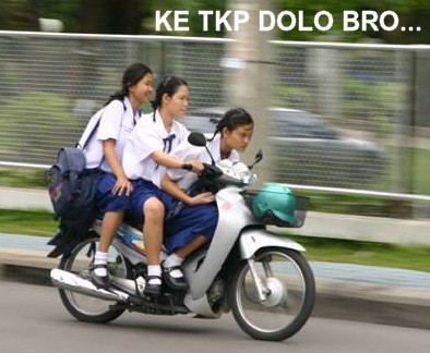 Naik Apa Agan Dulu Ke Sekolah ?