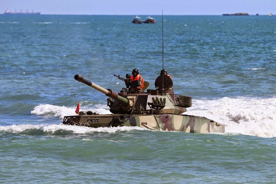Marinir China dan Tanzania Latgab 1 Bulan Di Tanzania