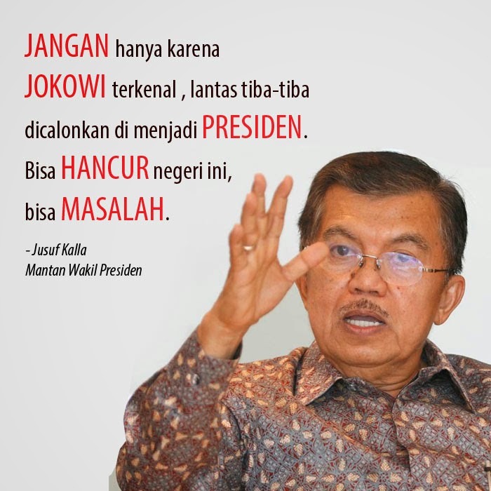 Ramalan Jusuf Kalla bhw Awal Kehancuran RI krn Jokowi Presiden, Mulai Ada Tanda2nya?