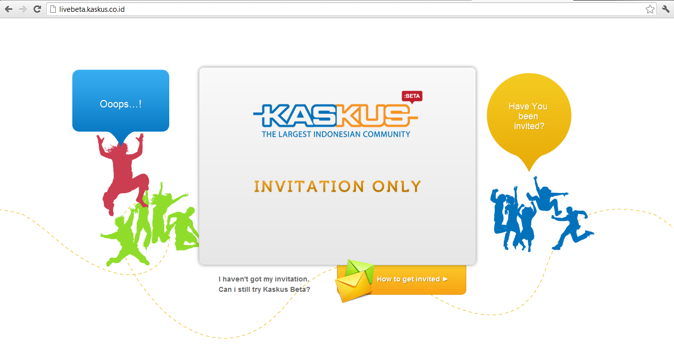 kaskus suram gan. livebeta harus invite .