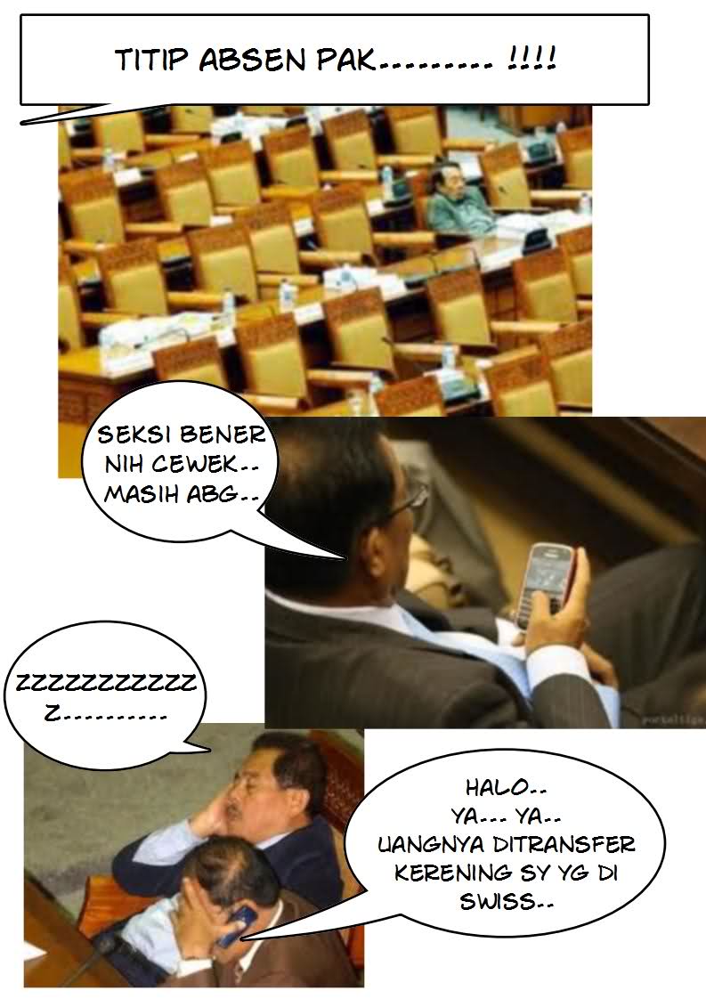 Meme anggota DPR/DPRD tidur marak di medsos terkait RUU Pilkada