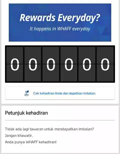 Cara Cepat Mendapatkan Uang Ratusan Dollar Dari Whaff Versi Terbaru !!!! 