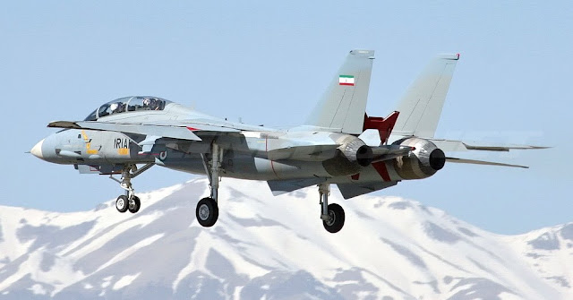 **Iran Air Force: Satellites and F-14 Tomcats Jet Fighter**