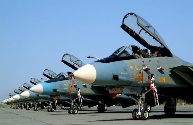 **Iran Air Force: Satellites and F-14 Tomcats Jet Fighter**