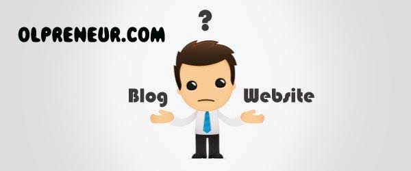 {Wajib Masuk!!!) Ternyata ini Perbedaan Blog dan Website