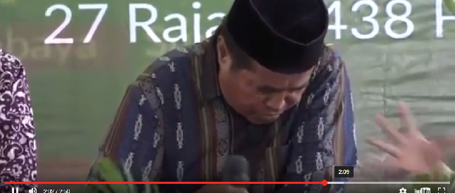 Innalillahi, Ini Video Detik-detik Seorang Qori Meninggal Saat Membaca Al-Quran