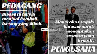 Apakah Anda tau Anda pedagang atau pengusaha? Cek Disini! 