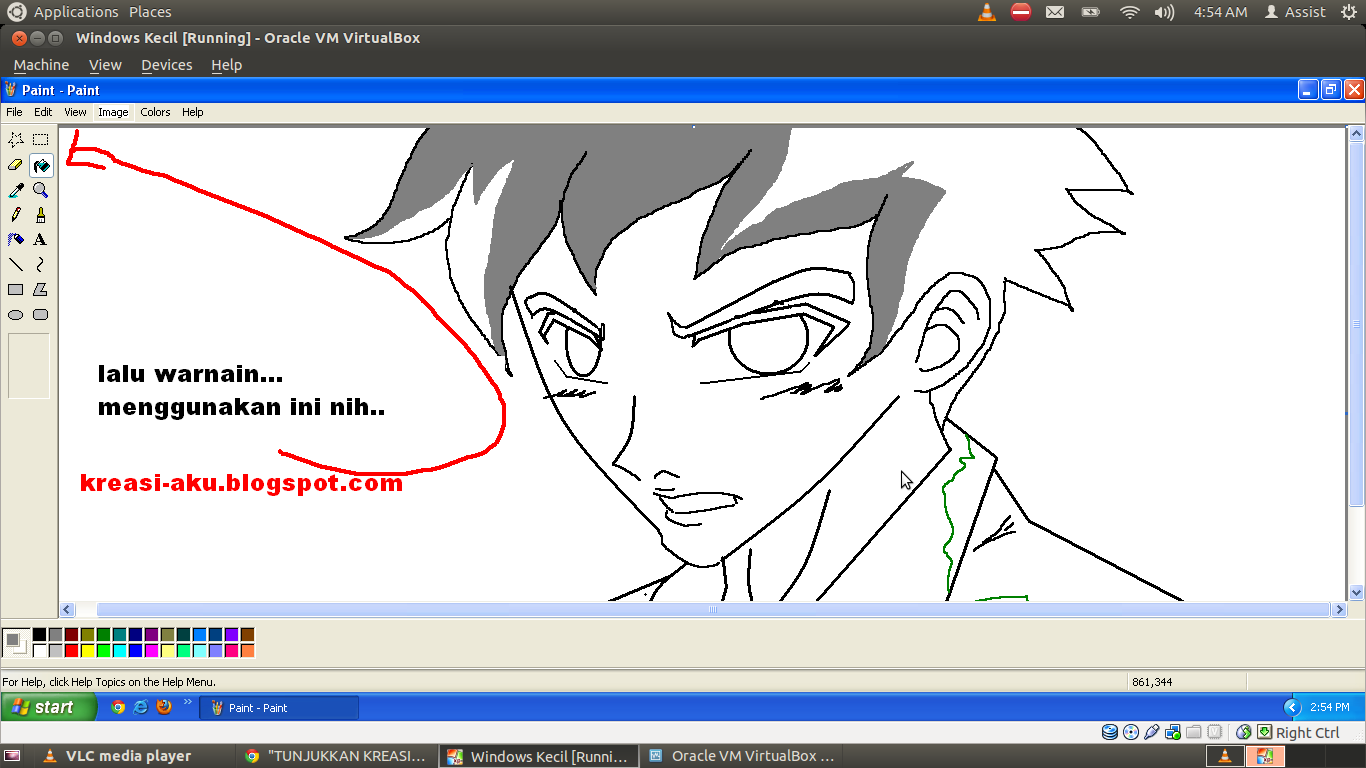 Ane Ajarin nih &quot;Membuat Karacter Sendiri &amp; Kata Mutiara&quot; by ms.Paint 