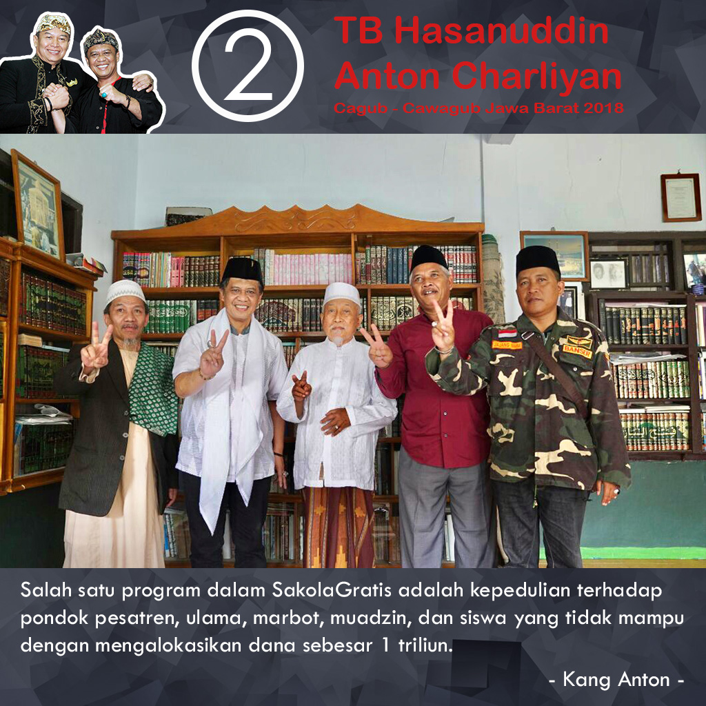 Pasangan Hasanah Siapkan Program Rp 1 Triliun untuk Pesantren