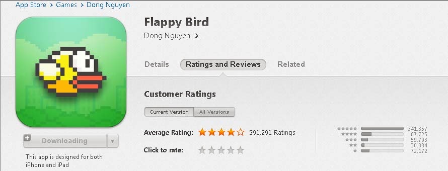 Game Yang Fenomenal di Awal Tahun 2014 ini (Flappy Bird)