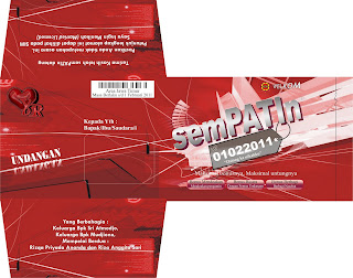 Bantuin design invitation card dong Gan..