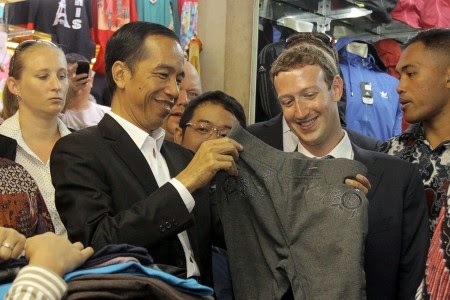 Inilah 5 Isi Pembicaraan Jokowi Dengan Mark Zuckerberg Boss Facebook
