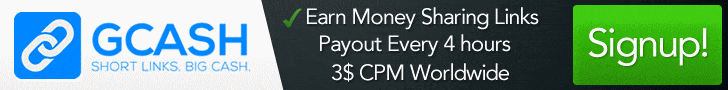 Mencari Dollar Dari Short Url Berbayar Gcash