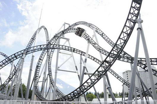 Roller Coaster Paling Curam Sedunia dari Jepang