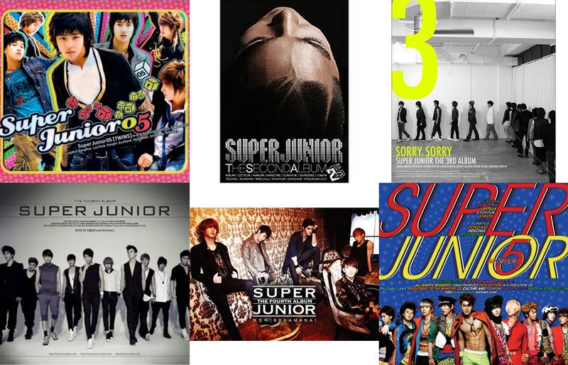 koleksi SUPER JUNIOR : album,video,konser
