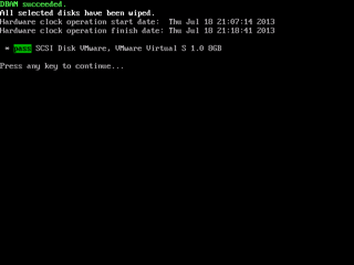 Cara Menggunakan Darik's Boot And Nuke Untuk Menghapus Data Dalam Hard Drive