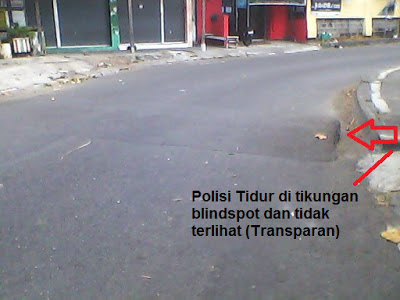 sejarah polisi tidur (speed bump)