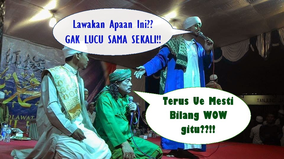Meme Lucu Dan Kocak Gus Nuril VS Habib Ali
