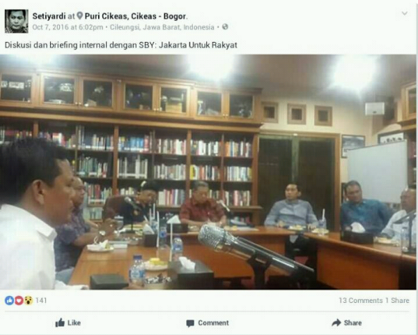 Tim Pemenangan Agus-Sylvi Ada Dibalik Rencana Demo Ahok 4 November?