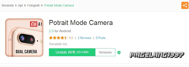 Kamera Mode Portrait Android Terbaik 