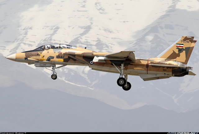 **Iran Air Force: Satellites and F-14 Tomcats Jet Fighter**