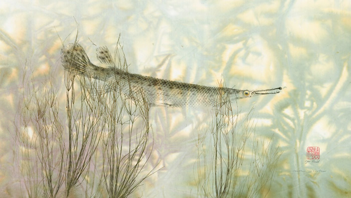 Gyotaku - Seni NgePRINT Ikan menggunakan Ikan