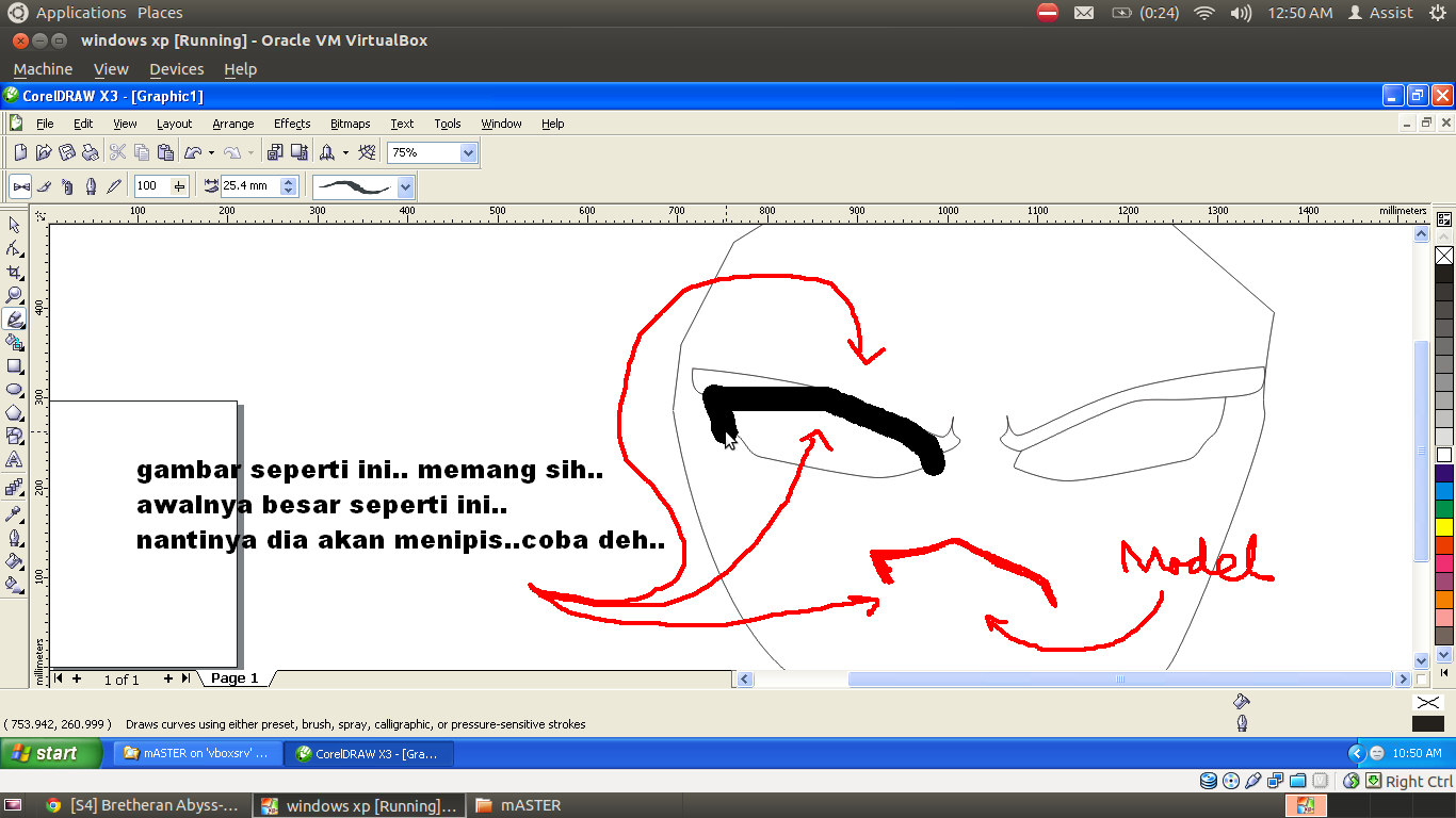 Ane Ajarin Ni,Membuat Uchiha Madara Dengan Corel Draw X3.&#91;TUTORIAL COMPLETE++&#93; :D