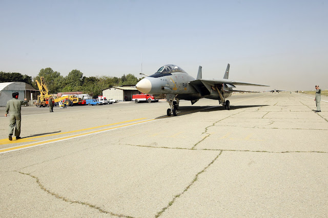 **Iran Air Force: Satellites and F-14 Tomcats Jet Fighter**