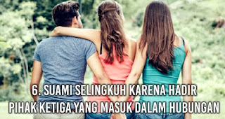 Nih Faktor Yang Bisa Membuat Suamimu Selingkuh!