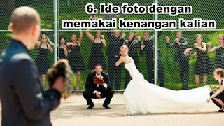 Ide Foto Pernikahan Unik dan Lucu yang bisa kamu coba 