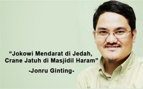 Kader PKS JONRU minta maaf karena salah tuduh foto dan fitnah Jokowi