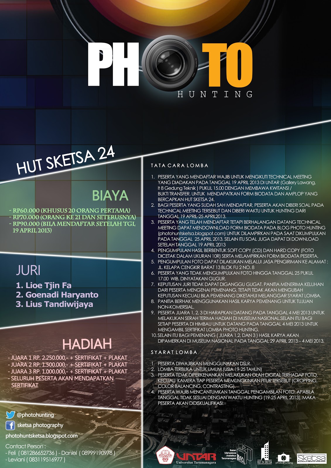 &#91;LOMBA&#93; LOMBA PHOTOHUNTING 2 UNTAR HUT SKETSA KE-24