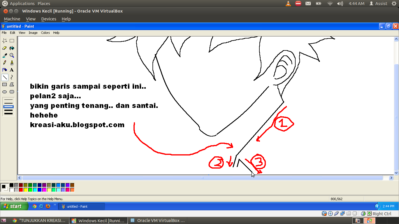 Ane Ajarin nih &quot;Membuat Karacter Sendiri &amp; Kata Mutiara&quot; by ms.Paint 
