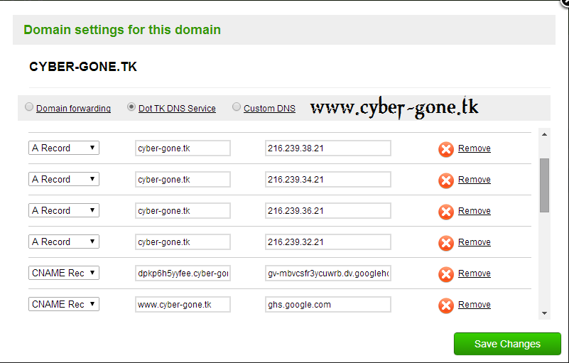 [SHARE] mengubah blogspot menjadi domain ( .TK ) Gratis Gan !!!!