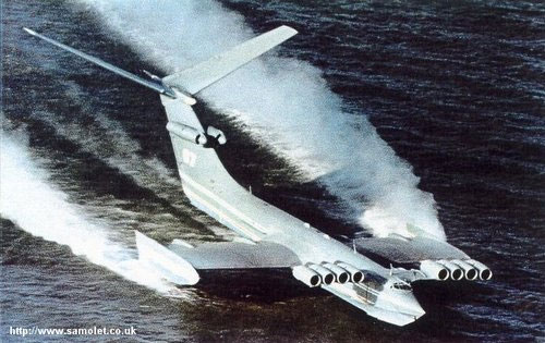 Mengenal Ekranoplan 'Monster Laut Kaspia', Senjata Rahasia Soviet