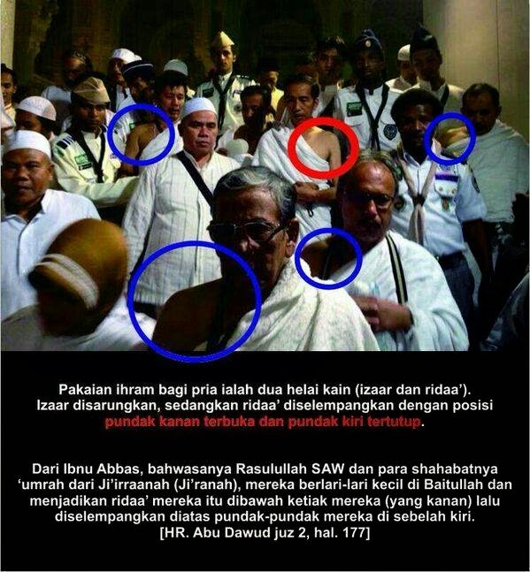 Heboh Foto Palsu Jokowi Umroh, Akhirnya pelaku edit Photoshop Foto Jokowi terungkap