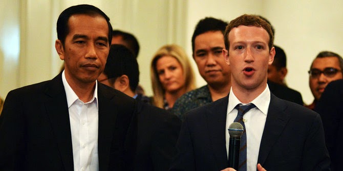 Inilah 5 Isi Pembicaraan Jokowi Dengan Mark Zuckerberg Boss Facebook